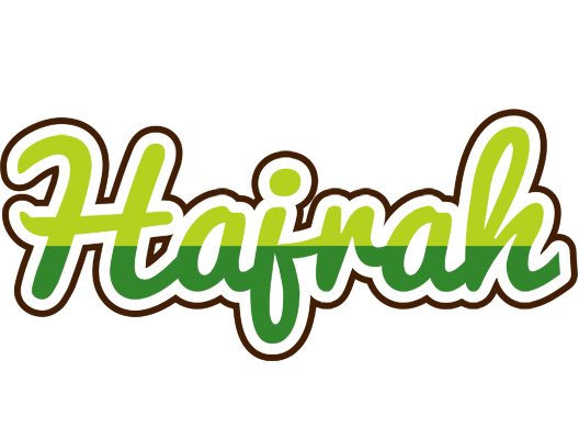 Hajrah golfing logo