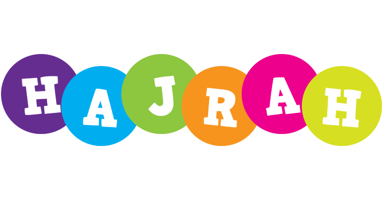 Hajrah happy logo