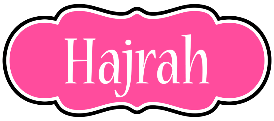 Hajrah invitation logo