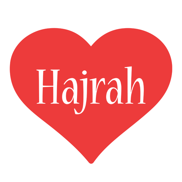 Hajrah love logo