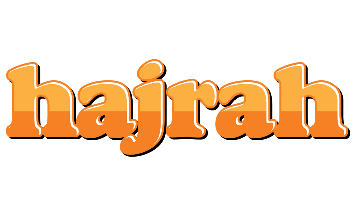 Hajrah orange logo