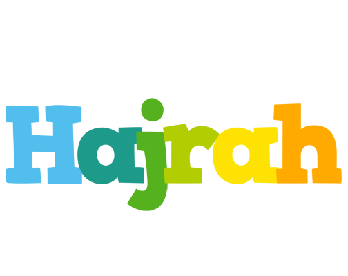 Hajrah rainbows logo