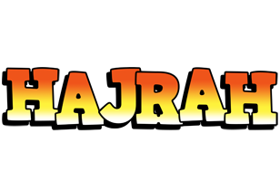 Hajrah sunset logo