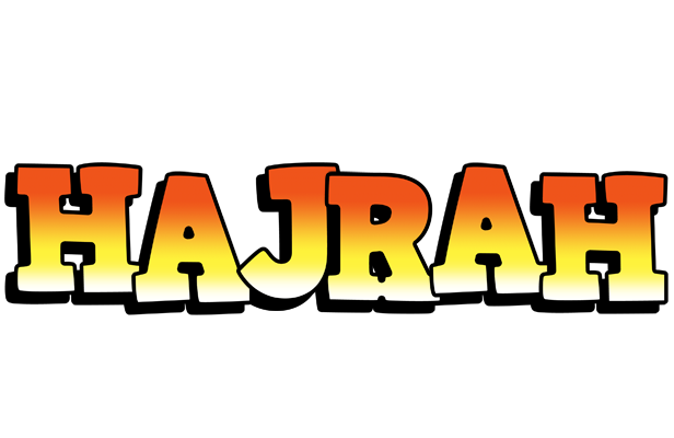 Hajrah sunset logo