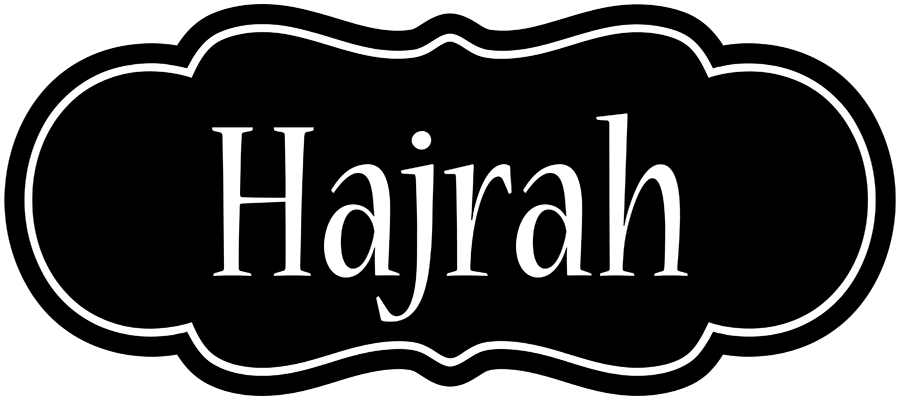 Hajrah welcome logo