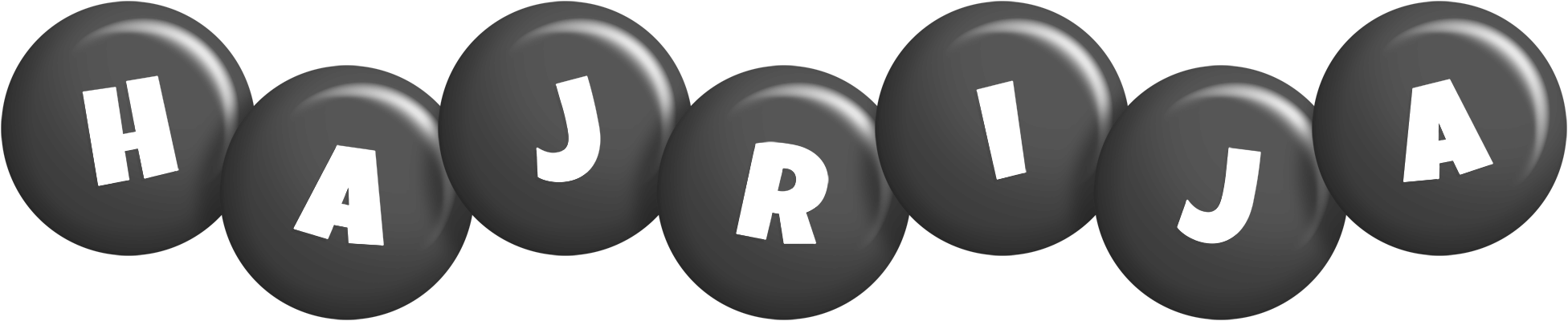 Hajrija candy-black logo