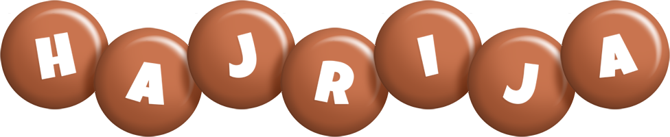 Hajrija candy-brown logo