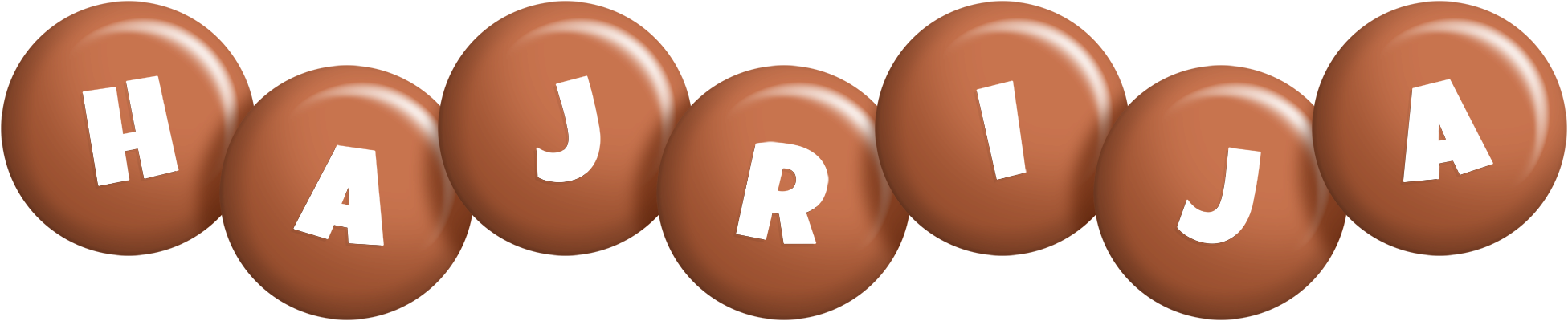 Hajrija candy-brown logo