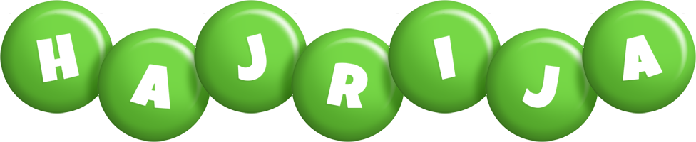 Hajrija candy-green logo