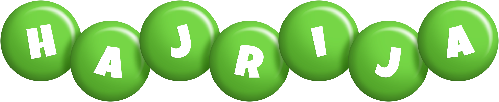 Hajrija candy-green logo
