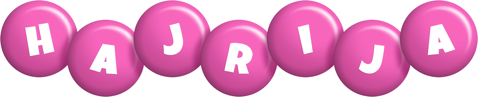 Hajrija candy-pink logo