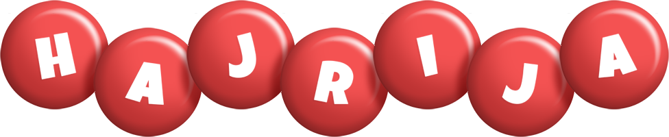 Hajrija candy-red logo