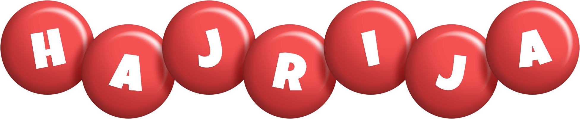 Hajrija candy-red logo