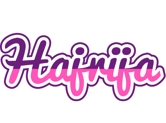Hajrija cheerful logo