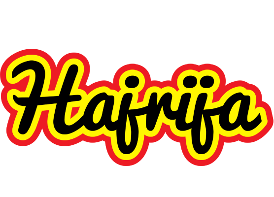 Hajrija flaming logo