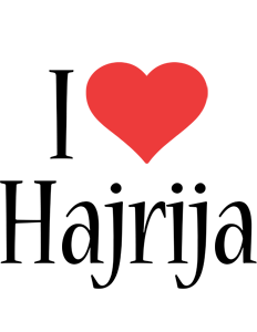 Hajrija i-love logo