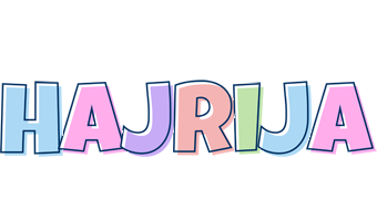Hajrija pastel logo