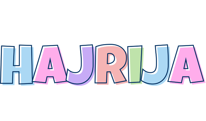 Hajrija pastel logo