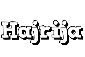 Hajrija snowing logo