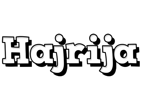 Hajrija snowing logo
