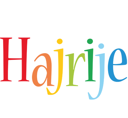 Hajrije birthday logo