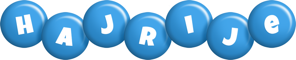 Hajrije candy-blue logo