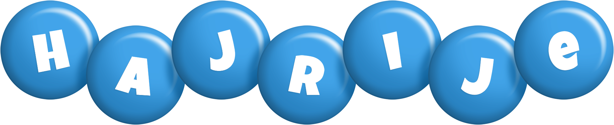 Hajrije candy-blue logo