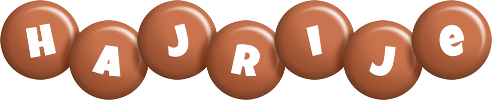 Hajrije candy-brown logo