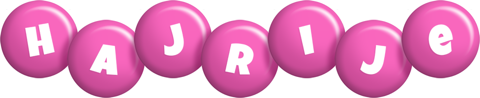 Hajrije candy-pink logo