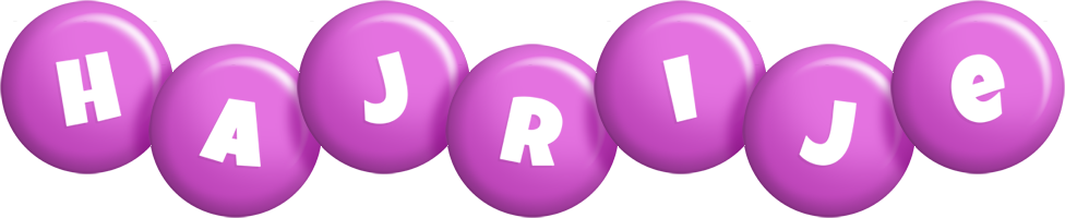 Hajrije candy-purple logo