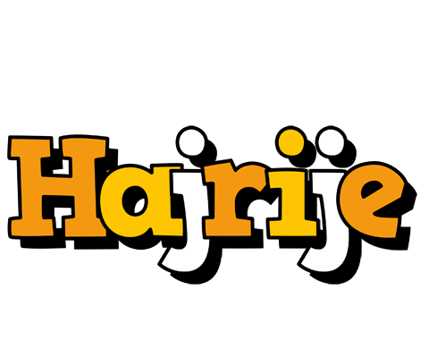 Hajrije cartoon logo