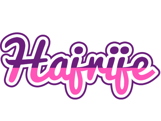 Hajrije cheerful logo