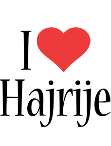 Hajrije i-love logo