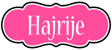 Hajrije invitation logo