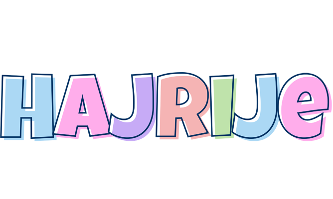 Hajrije pastel logo