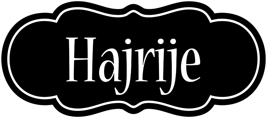 Hajrije welcome logo