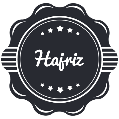 Hajriz badge logo