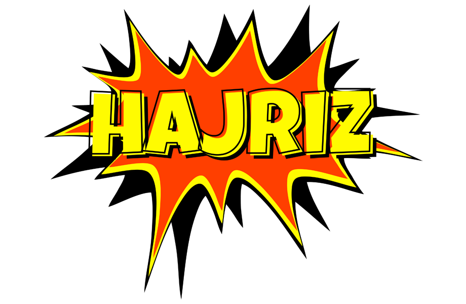 Hajriz bazinga logo