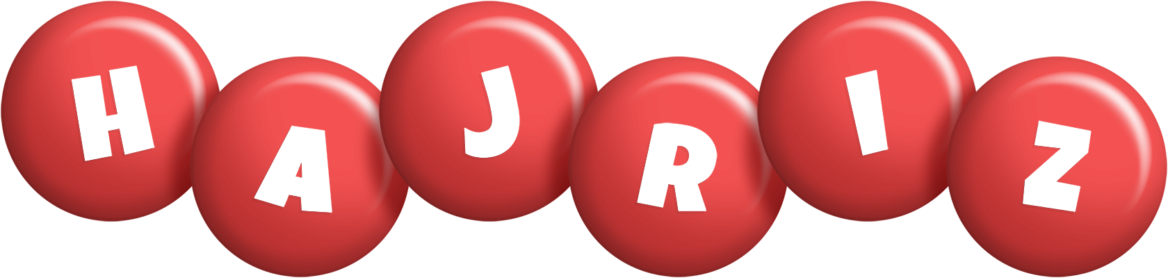 Hajriz candy-red logo