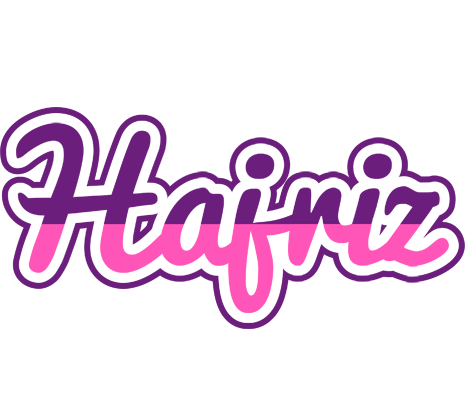 Hajriz cheerful logo