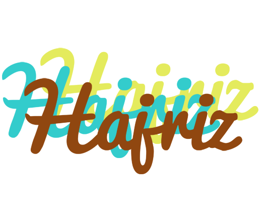 Hajriz cupcake logo