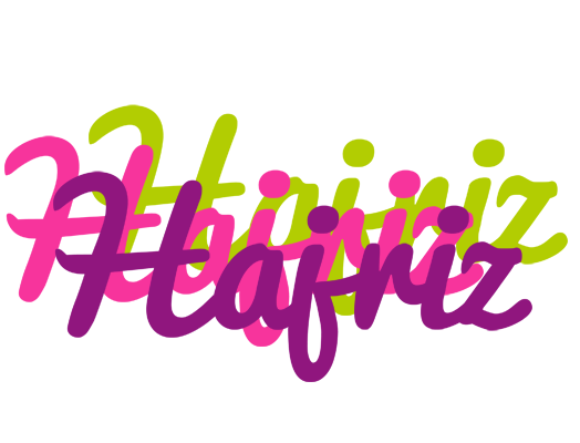 Hajriz flowers logo