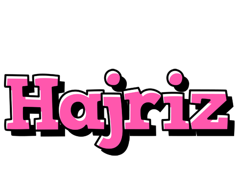 Hajriz girlish logo