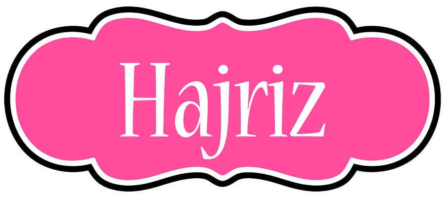 Hajriz invitation logo