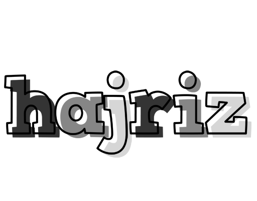 Hajriz night logo