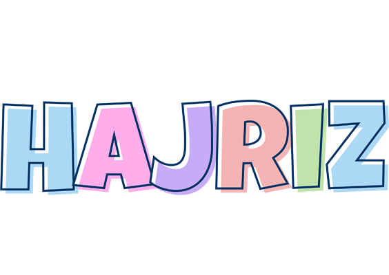 Hajriz pastel logo