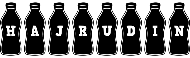 Hajrudin bottle logo