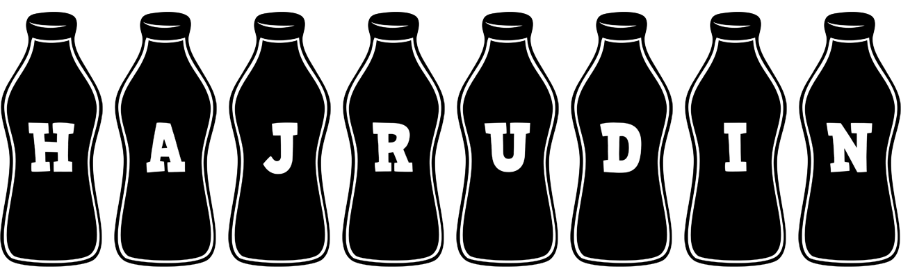 Hajrudin bottle logo
