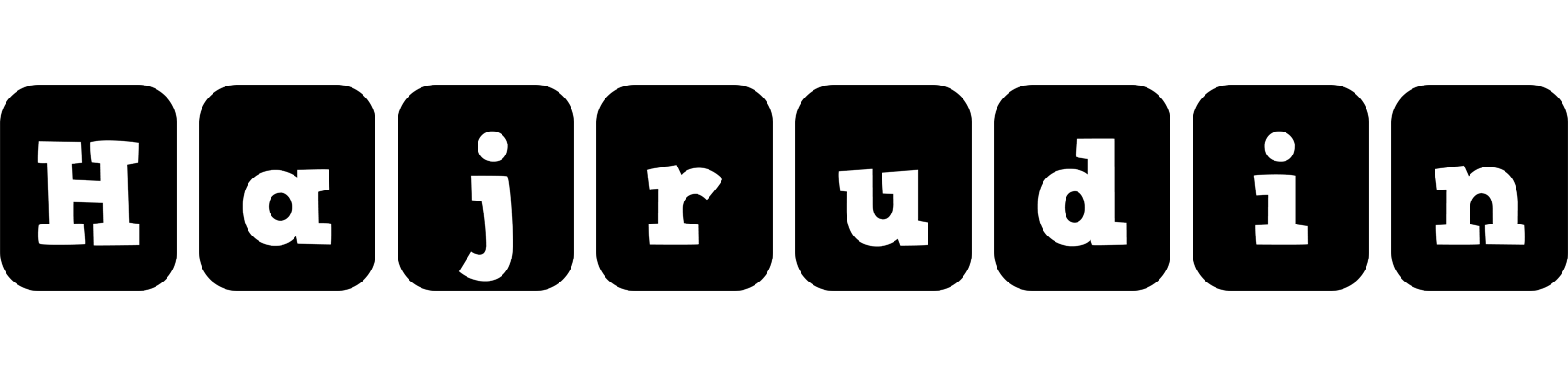 Hajrudin box logo
