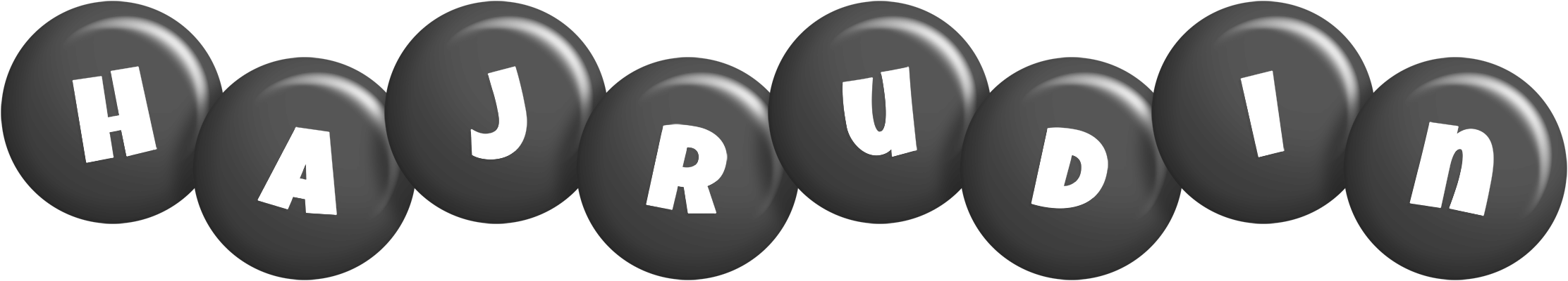 Hajrudin candy-black logo